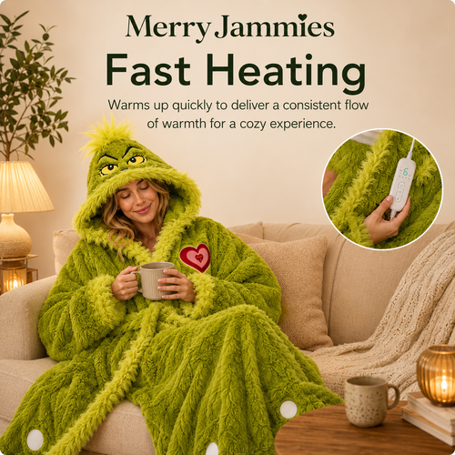 MerryJammies "The Mean One" Heating Robe