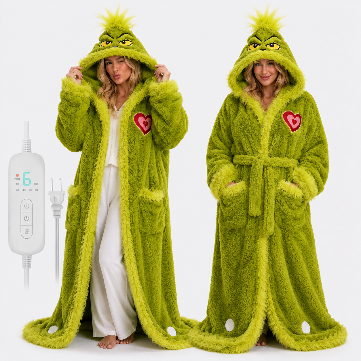 MerryJammies Festive Heating Robe